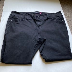 Torrid Denim 26XS Black Jeans